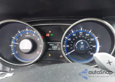 2012 Hyundai Sonata Se 2.0T z USA, uszkodzony, nr VIN 5NPEC4AB7CH356442